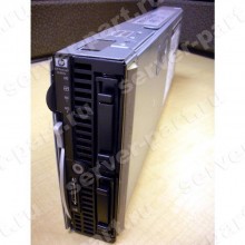 Сервер HP Blade BL460c G1 Intel Xeon QC E5440 2833Mhz/1333/2*6Mb)/ DualS771/ i5000P/ 2Gb(32Gb) FBD/ Video/ 2LAN1000/ 2SAS SFF/ 0x36(146)Gb/10(15)k SAS/ 7UBlade(459484-B21)