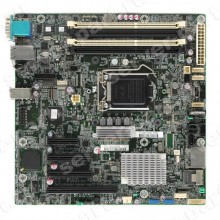 Материнская Плата HP iC200 S1155 4DualDDRIII-10600 6SATAII PCI-E16x 2PCI-E8x PCI-E4x 2LAN1000 SVGA mATX 1U For DL120G7 ML110G7(626473-051)