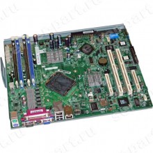 Материнская Плата HP iE3000 S775 4DualDDRII-667 4SAS 1xSFF8484 2SATAII U100 2PCI-E8 2PCI-X 2LAN1000 SVGA ATX For ML310G4(419643-001)