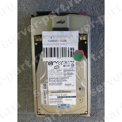 Жесткий Диск HP (Hitachi) Ultrastar 15K147 HUS151414VLF400 146,8Gb (U2048/15000/8Mb) 40pin Fibre Channel 3,5" For StorageWorks EVA 3000 4100 4000 5000 6100 6000 8100 8000 M5314 DS2500(BF1465A693) (ХПЕ) Жесткий Диск HP (Hitachi) Ultrastar 15K147 HUS151414VLF400 146,8Gb (U2048/15000/8Mb) 40pin Fibre Channel 3,5" For StorageWorks EVA 3000 4100 4000 5000 6100 6000 8100 8000 M5314 DS2500(BF1465A693) (ХПЕ)