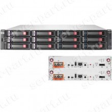 Система Хранения HP P2000 G3 FC MSA Dual Controller LFF Modular Smart Array System 12xSAS/SATA LFF 3,5'' I/O 2xControllers SAS/FC 2x595Wt 2U(AP845B)