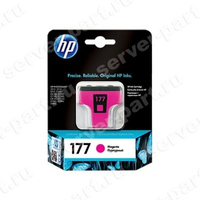 Картридж HP №177 For PhotoSmart 3313 3213 C5183 C6183 C6283 C7183 C7283 C8183 All-in-One D7163 D7363 D7263 D7463 8253 6ml Magenta(C8772HE) (ХПЕ) Картридж HP №177 For PhotoSmart 3313 3213 C5183 C6183 C6283 C7183 C7283 C8183 All-in-One D7163 D7363 D7263 D7463 8253 6ml Magenta(C8772HE) (ХПЕ)
