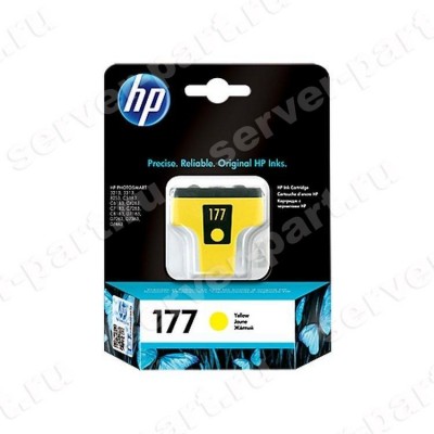 Картридж HP №177 For PhotoSmart 3313 3213 C5183 C6183 C6283 C7183 C7283 C8183 All-in-One D7163 D7363 D7263 D7463 8253 6ml Yellow(C8773HE) (ХПЕ) Картридж HP №177 For PhotoSmart 3313 3213 C5183 C6183 C6283 C7183 C7283 C8183 All-in-One D7163 D7363 D7263 D7463 8253 6ml Yellow(C8773HE) (ХПЕ)