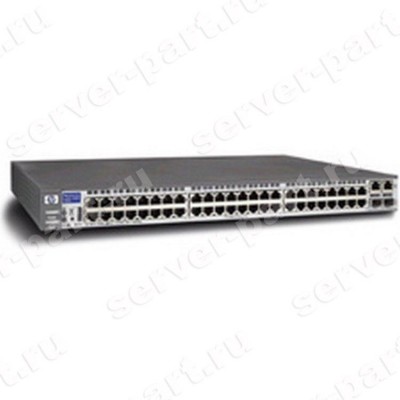 Коммутатор HP Ethernet 48port-10/100Mbps 2port-1000Base-T/SFP Layer3 UTP 19" 1U(ProCurve 2650) (ХПЕ) Коммутатор HP Ethernet 48port-10/100Mbps 2port-1000Base-T/SFP Layer3 UTP 19" 1U(ProCurve 2650) (ХПЕ)