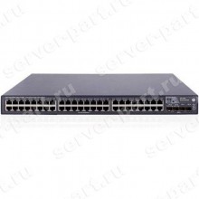 Коммутатор HP FlexFabric Ethernet 48port-10/100/1000Mbps 4port-10GBase-SFP+ Layer3 UTP 19" 1U(5800-48G)