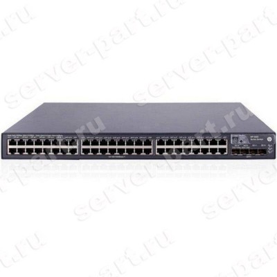 Коммутатор HP FlexFabric Ethernet 48port-10/100/1000Mbps 4port-10GBase-SFP+ Layer3 UTP 19" 1U(5800-48G) (ХПЕ) Коммутатор HP FlexFabric Ethernet 48port-10/100/1000Mbps 4port-10GBase-SFP+ Layer3 UTP 19" 1U(5800-48G) (ХПЕ)