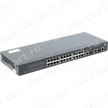 Коммутатор HP FlexNetwork SI Switch 24port-10/100Mbps 2port-1GBase 24RJ45 2RJ45/2SFP+ Layer 2 19" 1U(JG223-61101)