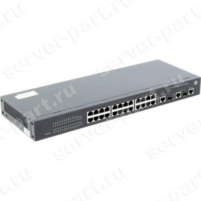 Коммутатор HP FlexNetwork SI Switch 24port-10/100Mbps 2port-1GBase 24RJ45 2RJ45/2SFP+ Layer 2 19" 1U(JG223A) (ХПЕ) Коммутатор HP FlexNetwork SI Switch 24port-10/100Mbps 2port-1GBase 24RJ45 2RJ45/2SFP+ Layer 2 19" 1U(JG223A) (ХПЕ)