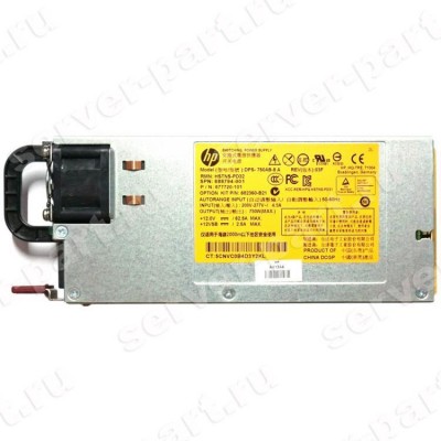 Резервный Блок Питания HP 750Wt (Delta) 277v для серверов SL2100 E52660(688794-001) (ХПЕ) Резервный Блок Питания HP 750Wt (Delta) 277v для серверов SL2100 E52660(688794-001) (ХПЕ)
