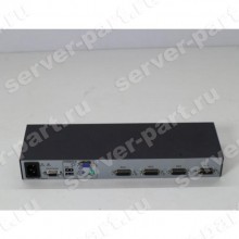 KVM Переключатель HP электронный 4хPC USB/PS2 19" 1U(438612-001)