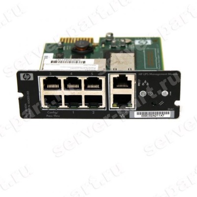 Плата Удаленного Управления HP UPS Management Module 10/100Мбит/сек 2xRJ45 6xRS-232 Web/SNMP For XR UPS R36000 R12000 R8000 R5500 R5500xr R3000 R3000xr R1500G2 R1500xr T2200xr T1500xr T1000xr(HSTNR-PB02) (ХПЕ) Плата Удаленного Управления HP UPS Management Module 10/100Мбит/сек 2xRJ45 6xRS-232 Web/SNMP For XR UPS R36000 R12000 R8000 R5500 R5500xr R3000 R3000xr R1500G2 R1500xr T2200xr T1500xr T1000xr(HSTNR-PB02) (ХПЕ)