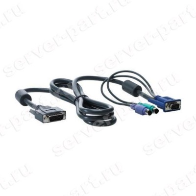 KVM Кабель HP Video&2xPS/2 15cm+160cm For AF611A(438610-002) (ХПЕ) KVM Кабель HP Video&2xPS/2 15cm+160cm For AF611A(438610-002) (ХПЕ)