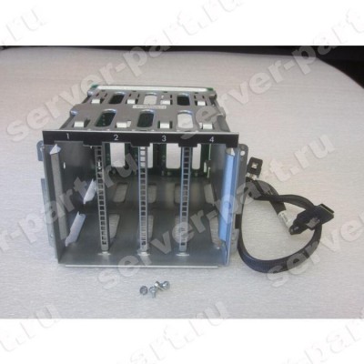 Корзина SAS/SATA HP 4xSAS/SATA Drive Cage LFF 3,5" Hot Swap For ML110G7(637218-001) (ХПЕ) Корзина SAS/SATA HP 4xSAS/SATA Drive Cage LFF 3,5" Hot Swap For ML110G7(637218-001) (ХПЕ)