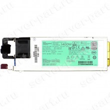 Резервный Блок Питания HP 1400Wt (Delta) Flex Slot Platinum Plus для серверов DL360 Gen9 DL380 Gen9 ML350 Gen9 Apollo 4500 4200 Gen9 2000(733427-001)
