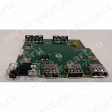 Лицевая Панель HP Front I/O Control Panel DP 2USB For DL360p Gen8 DL180 Gen8(654071-001)