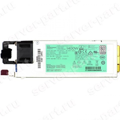 Резервный Блок Питания HP 1400Wt (Delta) Flex Slot Platinum Plus для серверов DL360 Gen9 DL380 Gen9 ML350 Gen9 Apollo 4500 4200 Gen9 2000(754383-001) (ХПЕ) Резервный Блок Питания HP 1400Wt (Delta) Flex Slot Platinum Plus для серверов DL360 Gen9 DL380 Gen9 ML350 Gen9 Apollo 4500 4200 Gen9 2000(754383-001) (ХПЕ)