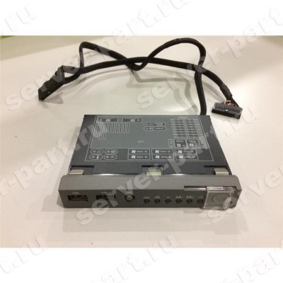Лицевая Панель HP Systems InSight Display Panel Board Label Bezel 2USB For ML370G5(389165-001) (ХПЕ) Лицевая Панель HP Systems InSight Display Panel Board Label Bezel 2USB For ML370G5(389165-001) (ХПЕ)