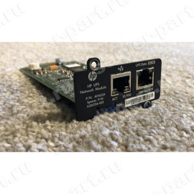 Плата Удаленного Управления HP UPS Management Module 10/100Мбит/сек 2xRJ45 6xRS-232 Web/SNMP For XR UPS R1500G3 R3000G2 T3000G2(HSTNR-PB03) (ХПЕ) Плата Удаленного Управления HP UPS Management Module 10/100Мбит/сек 2xRJ45 6xRS-232 Web/SNMP For XR UPS R1500G3 R3000G2 T3000G2(HSTNR-PB03) (ХПЕ)