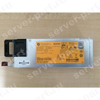 Резервный Блок Питания HP 800Wt (Delta) Flex Slot Platinum для серверов DL360 Gen9 DL380 Gen9 ML350 Gen9(HSTNS-PD41) (ХПЕ) Резервный Блок Питания HP 800Wt (Delta) Flex Slot Platinum для серверов DL360 Gen9 DL380 Gen9 ML350 Gen9(HSTNS-PD41) (ХПЕ)