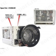 Резервный Блок Питания HP 499Wt для систем хранения StorageWorks AD542A AD542B AD542C 4354 M5214 M5314 MSA30 MSA500 MSA1000 EVA8100 EVA8000 EVA6100 EVA6000 AlphaServer ES80 ES47 ES45(338296-B22)