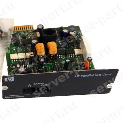 Плата Удаленного Управления HP Parallel UPS Card Module 2x10/100Мбит/сек 2RJ45(435883-001) (ХПЕ) Плата Удаленного Управления HP Parallel UPS Card Module 2x10/100Мбит/сек 2RJ45(435883-001) (ХПЕ)