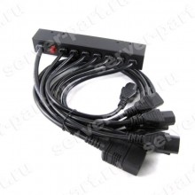 Распределительное Устройство Электропитания HP Fixed Cord Extension Bar 12A 100-240V C20 To 7xC13 For DL360G4 DL360G4p DL360G5 DL365 DL380G3 ML370G5(346137-002)