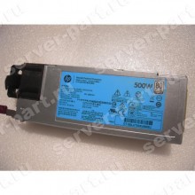 Резервный Блок Питания HP 500Wt (Delta) Flex Slot Platinum для серверов DL360 Gen9 DL380 Gen9 DL380z Gen9 ML350 Gen9(723595-501)