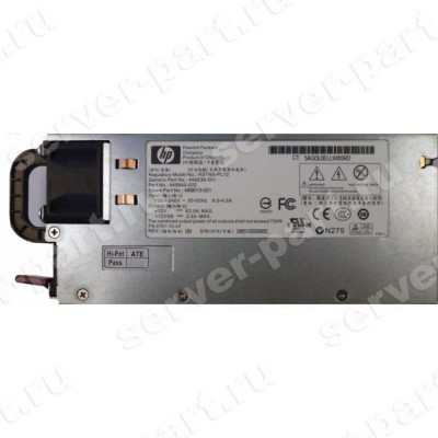 Резервный Блок Питания HP 750Wt для серверов DL180G5 DL185G5 ML150G5(449840-002) (ХПЕ) Резервный Блок Питания HP 750Wt для серверов DL180G5 DL185G5 ML150G5(449840-002) (ХПЕ)
