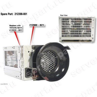 Резервный Блок Питания HP 499Wt для систем хранения StorageWorks AD542A AD542B AD542C 4354 M5214 M5314 MSA30 MSA500 MSA1000 EVA8100 EVA8000 EVA6100 EVA6000 AlphaServer ES80 ES47 ES45(212980-B21) (ХПЕ) Резервный Блок Питания HP 499Wt для систем хранения StorageWorks AD542A AD542B AD542C 4354 M5214 M5314 MSA30 MSA500 MSA1000 EVA8100 EVA8000 EVA6100 EVA6000 AlphaServer ES80 ES47 ES45(212980-B21) (ХПЕ)