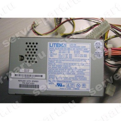 Блок Питания HP 300Wt (Lite On) для серверов ML330G3(319640-001) (ХПЕ) Блок Питания HP 300Wt (Lite On) для серверов ML330G3(319640-001) (ХПЕ)