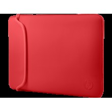 Сумка для ноутбука HP Chroma Reversible Sleeve –Black/Red cons
