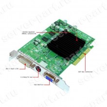 Видеокарта HP (PNY) Nvidia Quadro 4 380 XGL 64Mb 128Bit DDR DVI TV-Out AGP8x For xw4000 xw4100 xw5000 xw6000 xw8000.(308960-002)