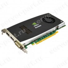 Видеокарта HP (PNY) Nvidia Quadro FX1800 768Mb 192Bit GDDR3 2xDP DVI SLI PCI-E16x For Z200 Z400 Z600 Z800 xw4600 xw9400(519296-001)