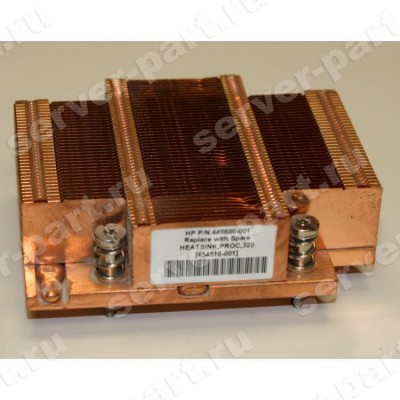 Радиатор HP Socket 775 1U Cu For DL320G5p DL120G5(454518-001) (ХПЕ) Радиатор HP Socket 775 1U Cu For DL320G5p DL120G5(454518-001) (ХПЕ)