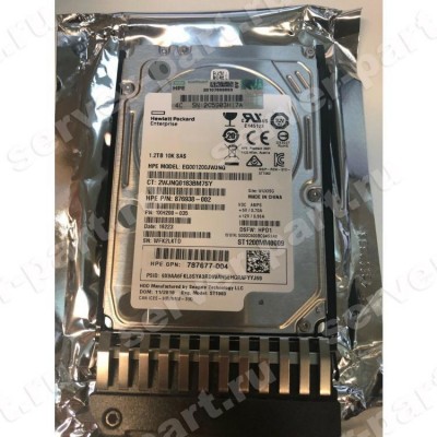 Жесткий Диск HP (Seagate) Enterprise Performance 10K HDD v9 ST1200MM0009 1.2Tb (U1200/10000/256Mb) 512n 12G SAS 2,5" For Gen5 Gen6 Gen7 Gen8 Gen9 Gen10 MSA2052 MSA2050 MSA2042 MSA2040 MSA1050 MSA1040(EG001200JWJNQ) (ХПЕ) Жесткий Диск HP (Seagate) Enterprise Performance 10K HDD v9 ST1200MM0009 1.2Tb (U1200/10000/256Mb) 512n 12G SAS 2,5" For Gen5 Gen6 Gen7 Gen8 Gen9 Gen10 MSA2052 MSA2050 MSA2042 MSA2040 MSA1050 MSA1040(EG001200JWJNQ) (ХПЕ)