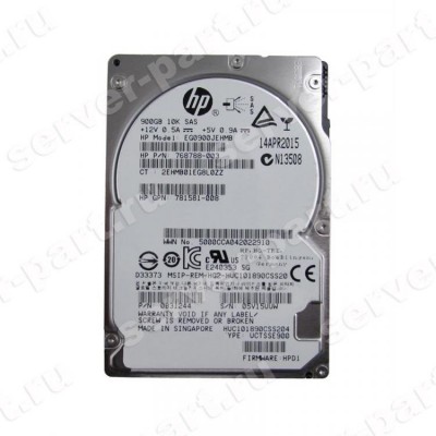 Жесткий Диск HP (HGST) Ultrastar C10K1800 HUC101890CSS204 900Gb (U1200/10520/128Mb) 512n 12G SAS 2,5" For Gen5 Gen6 Gen7 Gen8 Gen9 Gen10 MSA2052 MSA2050 MSA2042 MSA2040 MSA1050 MSA1040(EG0900JEHMB) (ХПЕ) Жесткий Диск HP (HGST) Ultrastar C10K1800 HUC101890CSS204 900Gb (U1200/10520/128Mb) 512n 12G SAS 2,5" For Gen5 Gen6 Gen7 Gen8 Gen9 Gen10 MSA2052 MSA2050 MSA2042 MSA2040 MSA1050 MSA1040(EG0900JEHMB) (ХПЕ)