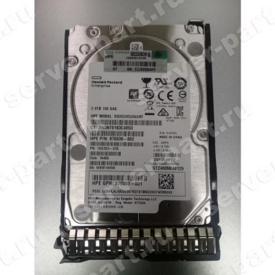 Жесткий Диск HP (Seagate) Enterprise Performance 10K HDD v9 ST2400MM0129 2.4Tb (U1200/10000/256Mb) 512e/4Kn 12G SAS 2,5" For Gen8 Gen9 Gen10 MSA2052 MSA2050 MSA2042 MSA2040 MSA1050 MSA1040(EG002400JWJNT) (ХПЕ) Жесткий Диск HP (Seagate) Enterprise Performance 10K HDD v9 ST2400MM0129 2.4Tb (U1200/10000/256Mb) 512e/4Kn 12G SAS 2,5" For Gen8 Gen9 Gen10 MSA2052 MSA2050 MSA2042 MSA2040 MSA1050 MSA1040(EG002400JWJNT) (ХПЕ)