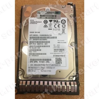 Жесткий Диск HP (Seagate) Enterprise Performance 10K HDD v8 ST300MM0048 300Gb (U1200/10000/128Mb) 512n 12G SAS 2,5" For Gen5 Gen6 Gen7 Gen8 Gen9 Gen10 MSA2052 MSA2050 MSA2042 MSA2040 MSA1050 MSA1040(EG000300JWEBF) (ХПЕ) Жесткий Диск HP (Seagate) Enterprise Performance 10K HDD v8 ST300MM0048 300Gb (U1200/10000/128Mb) 512n 12G SAS 2,5" For Gen5 Gen6 Gen7 Gen8 Gen9 Gen10 MSA2052 MSA2050 MSA2042 MSA2040 MSA1050 MSA1040(EG000300JWEBF) (ХПЕ)