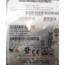 Жесткий Диск HP (Toshiba) AL14SEB060N 600Gb (U1200/10500/128Mb) 512n 12G SAS 2,5" For Gen5 Gen6 Gen7 Gen8 Gen9 Gen10 MSA2052 MSA2050 MSA2042 MSA2040 MSA1050 MSA1040(EG000600JWFUV)