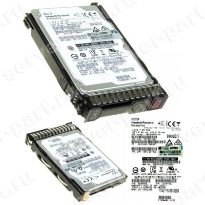 Жесткий Диск HP 1Tb (U600/7200) DP 6G SAS 2,5" For Gen8 Gen9 Gen10(653954-001) (ХПЕ) Жесткий Диск HP 1Tb (U600/7200) DP 6G SAS 2,5" For Gen8 Gen9 Gen10(653954-001) (ХПЕ)