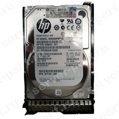 507609-001 HP 500-GB 6G 7.2K 2.5 DP SAS 507610-B21 (ХПЕ) 507609-001 HP 500-GB 6G 7.2K 2.5 DP SAS 507610-B21 (ХПЕ)