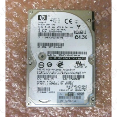 Жесткий Диск HP (Fujitsu) MBD2147RC 146Gb (U600/10000/16Mb) 6G SAS 2,5" For Gen4 Gen5 Gen6 Gen7(507129-002) (ХПЕ) Жесткий Диск HP (Fujitsu) MBD2147RC 146Gb (U600/10000/16Mb) 6G SAS 2,5" For Gen4 Gen5 Gen6 Gen7(507129-002) (ХПЕ)