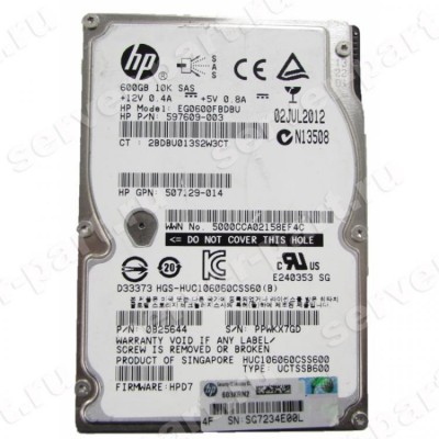 Жесткий Диск HP (Toshiba) MBF2600RC 600Gb (U600/10000/16Mb) 6G SAS 2,5" For Gen4 Gen5 Gen6 Gen7 Integrity rx2800 i2 i4 rx6600 rx3600 rx2660(507129-014) (ХПЕ) Жесткий Диск HP (Toshiba) MBF2600RC 600Gb (U600/10000/16Mb) 6G SAS 2,5" For Gen4 Gen5 Gen6 Gen7 Integrity rx2800 i2 i4 rx6600 rx3600 rx2660(507129-014) (ХПЕ)