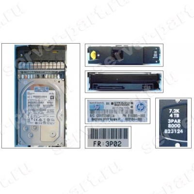Жесткий Диск HP 4Tb (U600/7200) 6G SAS 3,5" For StoreServ 8000(K2P87B) (ХПЕ) Жесткий Диск HP 4Tb (U600/7200) 6G SAS 3,5" For StoreServ 8000(K2P87B) (ХПЕ)
