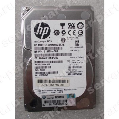 Жесткий Диск HP (Seagate) Constellation.2 ST91000640NS 1Tb (U600/7200/64Mb) 6G SATAIII 2,5" For Gen4 Gen5 Gen6 Gen7(574895-004) (ХПЕ) Жесткий Диск HP (Seagate) Constellation.2 ST91000640NS 1Tb (U600/7200/64Mb) 6G SATAIII 2,5" For Gen4 Gen5 Gen6 Gen7(574895-004) (ХПЕ)