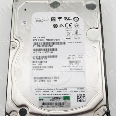 Жесткий Диск HP (Seagate) Enterprise Capacity 3.5 HDD v5 ST8000NM0055 8Tb (U600/7200/256Mb) 512e 6G SATAIII For Gen8 Gen9 Gen10(1RM112-065) (ХПЕ) Жесткий Диск HP (Seagate) Enterprise Capacity 3.5 HDD v5 ST8000NM0055 8Tb (U600/7200/256Mb) 512e 6G SATAIII For Gen8 Gen9 Gen10(1RM112-065) (ХПЕ)