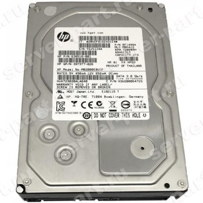 Жесткий Диск HP (Hitachi) Ultrastar 7K3000 HUA723020ALA640 2Tb (U600/7200/64Mb) 512n 6G SATAIII For Gen8 Gen9 Gen10(MB2000EBVCF) (ХПЕ) Жесткий Диск HP (Hitachi) Ultrastar 7K3000 HUA723020ALA640 2Tb (U600/7200/64Mb) 512n 6G SATAIII For Gen8 Gen9 Gen10(MB2000EBVCF) (ХПЕ)
