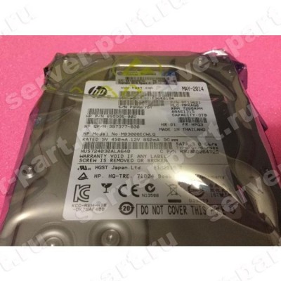 Жесткий Диск HP (Hitachi) Ultrastar 7K4000 HUS724030ALA640 3Tb (U600/7200/64Mb) 512n 6G SATAIII For Gen5 Gen5p Gen6 Gen7(MB3000ECWLQ) (ХПЕ) Жесткий Диск HP (Hitachi) Ultrastar 7K4000 HUS724030ALA640 3Tb (U600/7200/64Mb) 512n 6G SATAIII For Gen5 Gen5p Gen6 Gen7(MB3000ECWLQ) (ХПЕ)