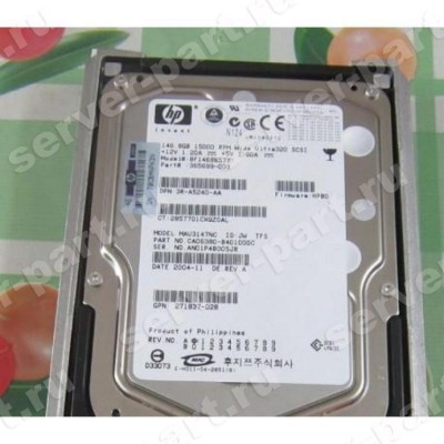 Жесткий Диск HP (Seagate) Cheetah 15K.5 ST3146855LC 146,8Gb (U320/15000/16Mb) 80pin U320SCSI(321499-006) (ХПЕ) Жесткий Диск HP (Seagate) Cheetah 15K.5 ST3146855LC 146,8Gb (U320/15000/16Mb) 80pin U320SCSI(321499-006) (ХПЕ)