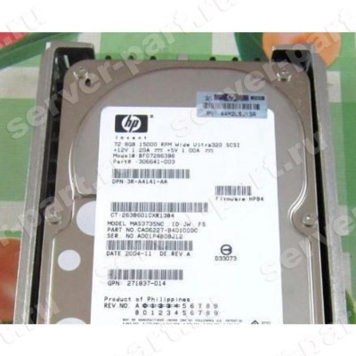 Жесткий Диск HP (Fujitsu) MAS3735NC 72,8Gb (U320/15000/8Mb) 80pin U320SCSI(BF072863B6) (ХПЕ) Жесткий Диск HP (Fujitsu) MAS3735NC 72,8Gb (U320/15000/8Mb) 80pin U320SCSI(BF072863B6) (ХПЕ)